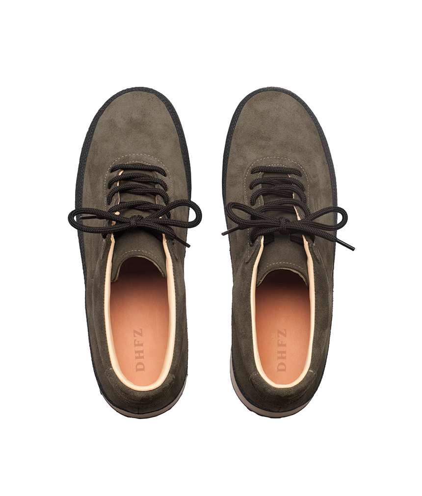 Explorer - Olive Suede